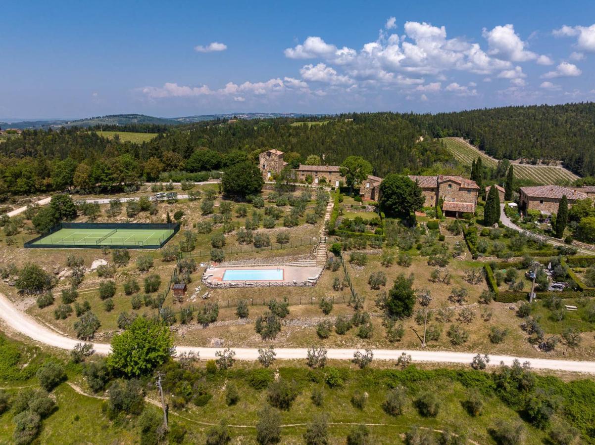 Borgo Nel Chianti Istrice Con Piscina Tennis E Wifi Castellina in Chianti Extérieur photo